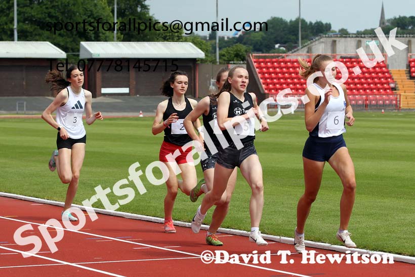 800 metres, 2021 Northumberland, Durham and Cleveland Schools. Photo: David T. Hewitson/Sports for All Pics